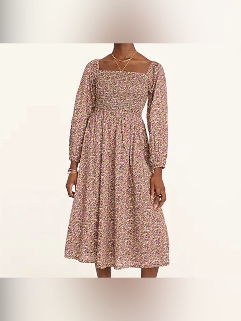 JCrew Liberty Smocked Cotton
Dress size xs